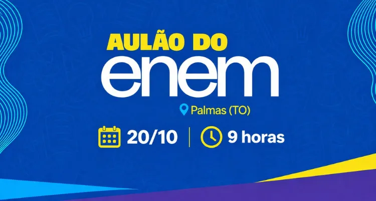IFTO recebe “Aulão do Enem” do MEC nesta quarta-feira, 21, no Campus Palmas